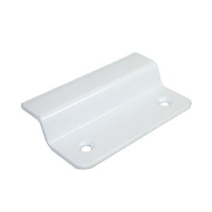 Ручка балконная металлическая белая 00238