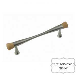Ручка-скоба 23.233-96.05/10 "8856"(никель/тем.дер