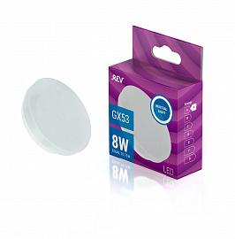 Лампа светодиод 8Вт GX53 Tablet 4000К 620Лм матов. 32566 6 REV