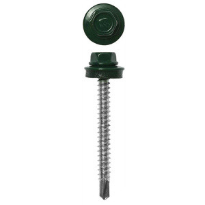 Саморез кров. 4,8х51 RAL6005 зеленый мох (40шт)