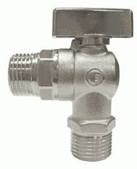 Кран шаровый 1/2"*1/2" угловой FORNARA  мат. 211300