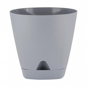 Горшок д/цветов AMSTERDAM  D 110 ММ/0,65 Л (УТРЕННИЙ ТУМАН)  IG619810025