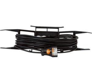 Удлинитель сил. на рамке народный ПВС 2200 Вт с/з 40м штепс. гнездо SQ1307-0314