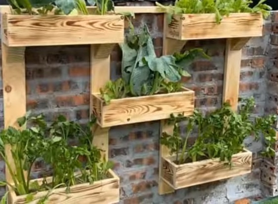 Кашпо уличное навесное К