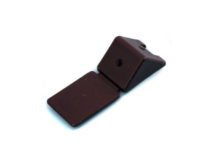 Уголок монтажный темно-коричневый (4шт)