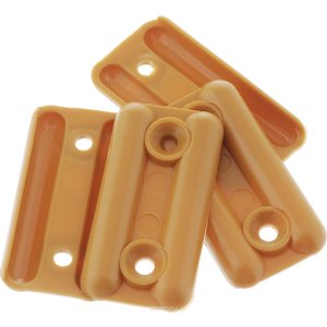 Подпятник пл. для ДСП d=16,0мм бежевый = 4шт.