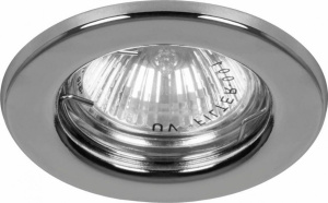 Светильник точечный встраиваемый даунлайт DL10-MR16 GU5.3 хром 15113