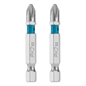 Бита PH2х50мм сталь S2 шестигр. (2шт) Gross 113057