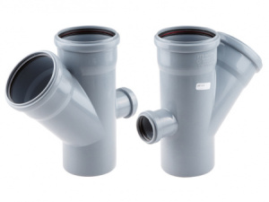 Крестовина одноплоскостная тыл Ø110*110*110*45°/50