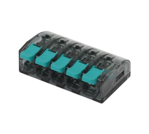 Клемма СМК-415 5 (0,5-4мм2) с рычагом (2шт) ЭРА NO-224-51 Б0043969