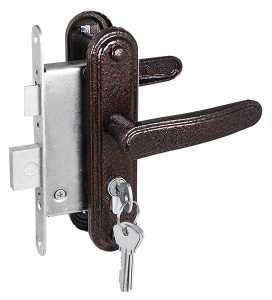 Замок врезной Зенит ЗВ 4-3.03 медь А1057