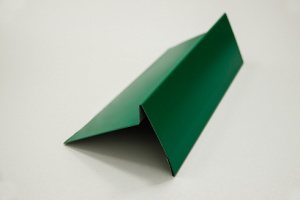 Планка ветровая д/мягкой кровли зел. Р Планка ветровая д/мягкой кровли зел. Р