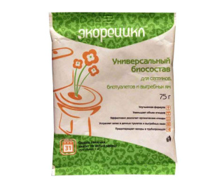 Биосостав Дачный Экорецикл 75г. д/выгребных ям и септиков 500445