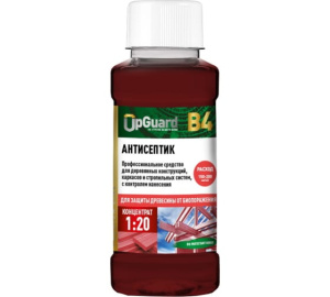 Антисептик UpGUARD В4 д/деревянных контструкций с контролем нанесения концентрат 1:20 (250мл)