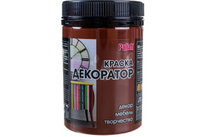 Краска-колер акриловая горький шоколад (0,32кг) ПалИж 132