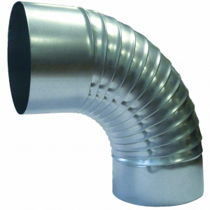 Отвод 110мм 90° нерж.