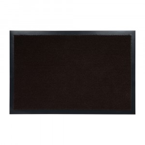 Коврик VORTEX влаговпитывающий Ребристый 40х60см коричневый 24188 / 768038
