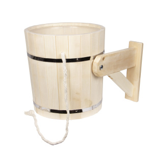 Русский душ 18л с пластиковой вставкой липа 12-467