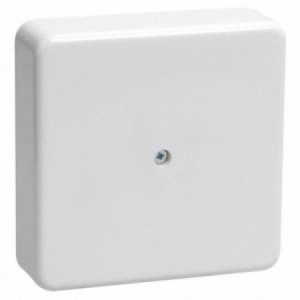 Коробка распр. ОУ 75*75*20 белая IP20 КМ41212-01