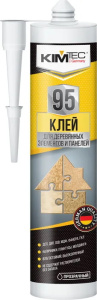 Клей 95 д/деревянных элементов и панелей прозрачный KIM TEC 280мл 03-01-95