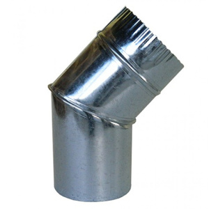 Отвод Д100мм 45°