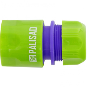 Соединитель пластмассовый быстросъемный для шланга 1/2 Palisad 66135