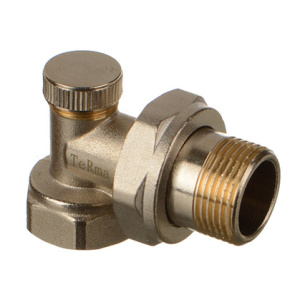 Кран запорный д/радиатора угловой 3/4" TeRma33956