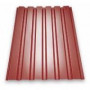 Профнастил С-21 0,35*1050*2000 красное вино