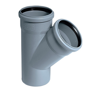 Тройник для вн. канализации 110/110/45° HT 60712