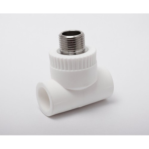 Тройник комбинированный нар.рез. 32*1/2" 47405 / 14077