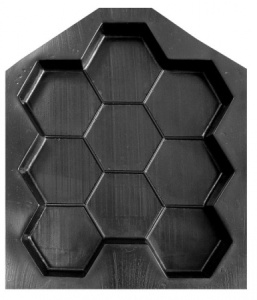 Форма для тротуарной плитки "Сота"