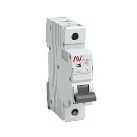 Авт. выкл. 1п 6А C 6kA AV-6 AVERES mcb6-1-06C-av EKF