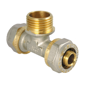 Тройник 20*1/2*20" ц/ш/ц нар. резьба