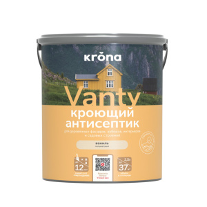 Антисептик кроющий KRONA VANTY ваниль (2,5л)