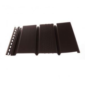 Соффит с центральной перфорац. PREMIUM  (Шоколад) 3,05м