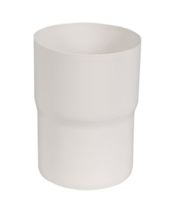 Соединитель трубы Д=90 (RR 20) белый