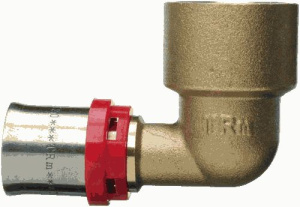 Угольник пресс 20*3/4" с вн.рез. красн.кольцо TRm02536