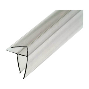 Профиль угловой д/поликарбоната 4-6мм L=6м (прозрачный) Профиль угловой д/поликарбоната 4-6мм L=6м (прозрачный)