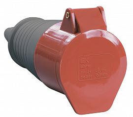 Розетка 224 переносная ЗР+РЕ 32А 380В IР44 ИЭК