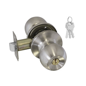 Защелка Нора-М ЗШ-01 ISPARUS матовый никель ключ/фиксатор 16788