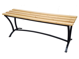 Скамейка №13 (1,5м) с деревом 1362-1