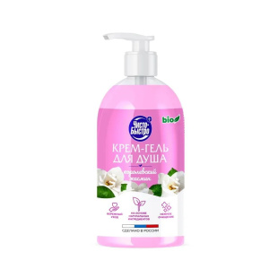 Крем-гель для душа Королевский жасмин 800мл Чисто-Быстро КГДДКЖ08