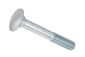 Болт 8х70 DIN 603 мебельный оцинк. с гайкой (2шт)