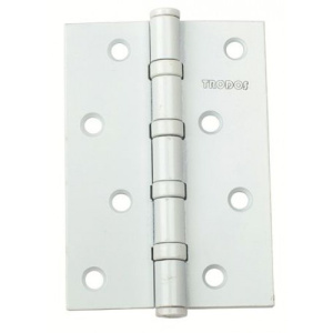 Петля Trodos 100*70*2,5мм 4ВВ белая (WW) 201087