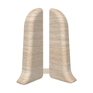 Заглушка левая и правая 55мм 254 ясень светлый (2шт)