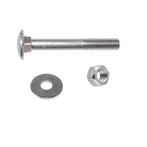 Болт 8х90 DIN 603 мебельный оцинк. (3шт)