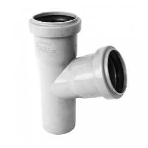 Тройник для вн. канализации 50/50/67° HT 60719