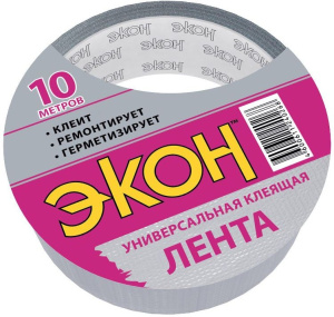Лента хоз. универ. серебрянная Экон 10м Момент 1501730 Лента хоз. универ. серебрянная Экон 10м Момент 1501730