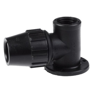 Отвод ПНД 20*1/2" вн. с креплением Jimten J-72