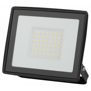 Прожектор светодиодный ДО-50Вт 6500К 4000Лм IP65 черный 50w холодный LPR-023-0-65K-050